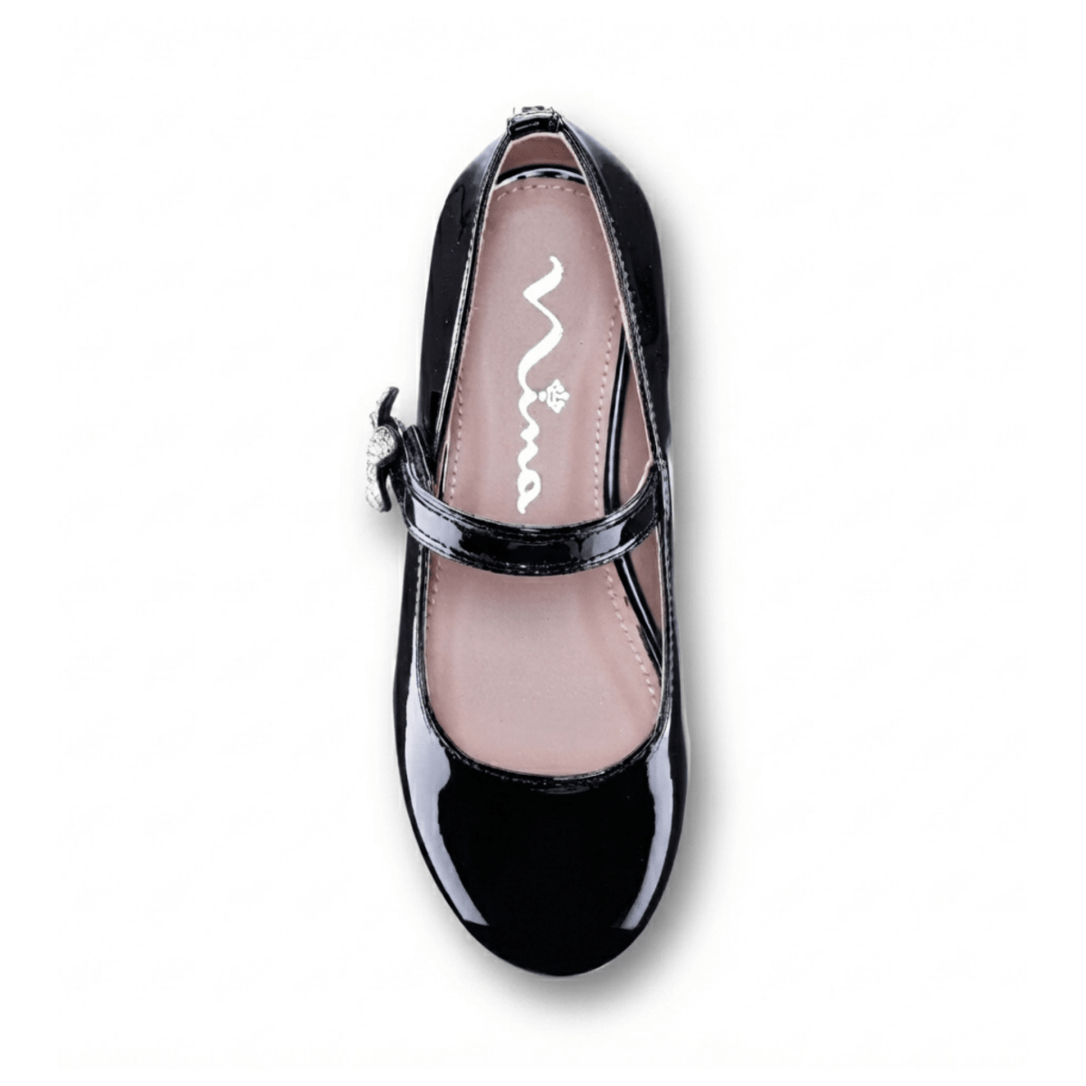 Nina Girls Meryl Black Patent
