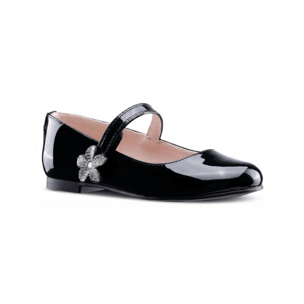 Nina Girls Meryl Black Patent