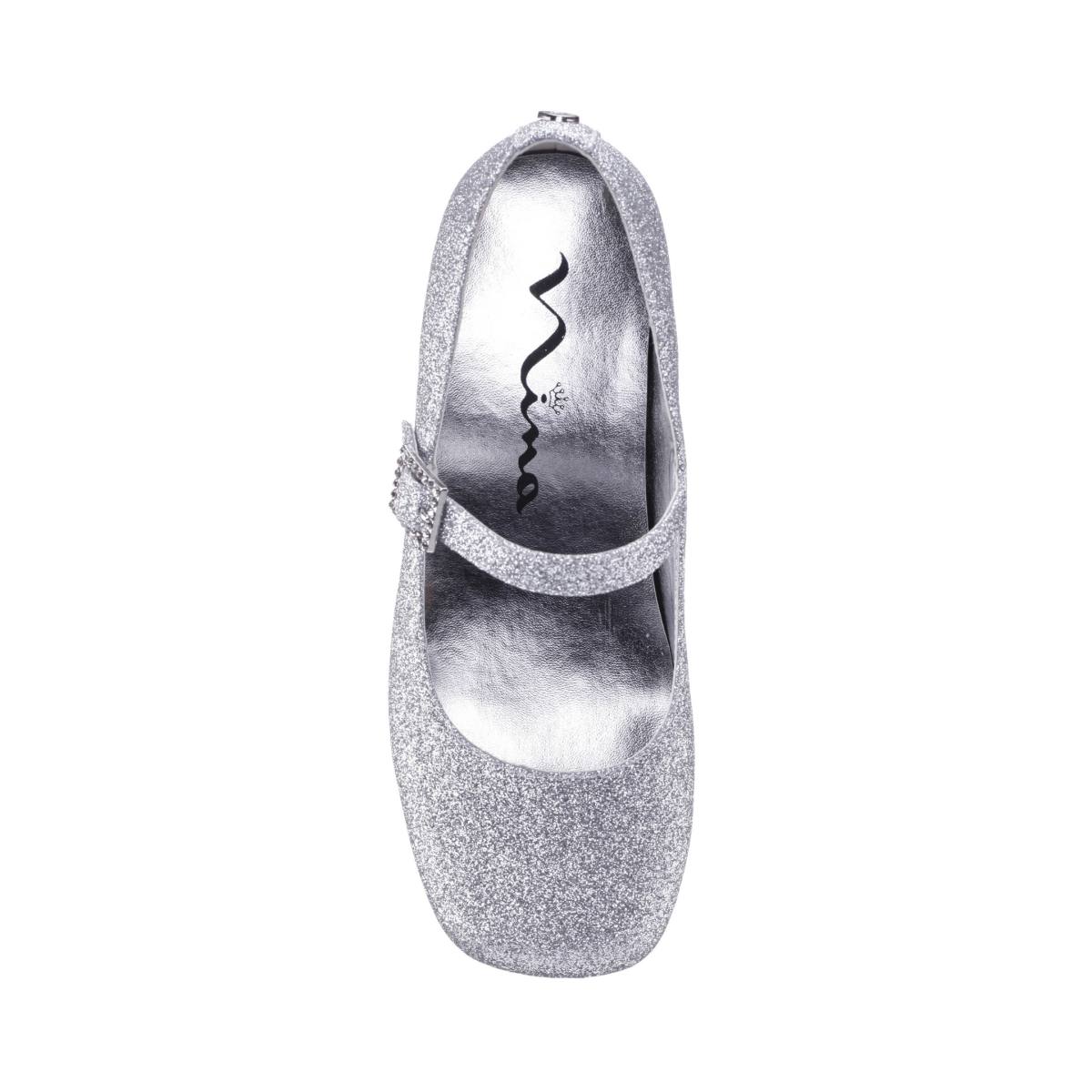 Nina Girls Mila Silver Glitter