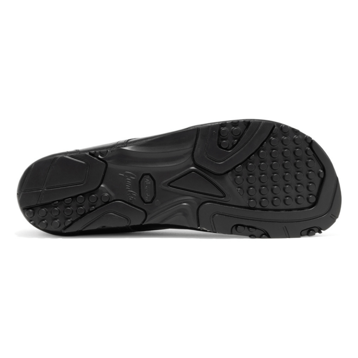 No-Nonsense Barefoot Men's S-L Smooth Laced Tar Black
