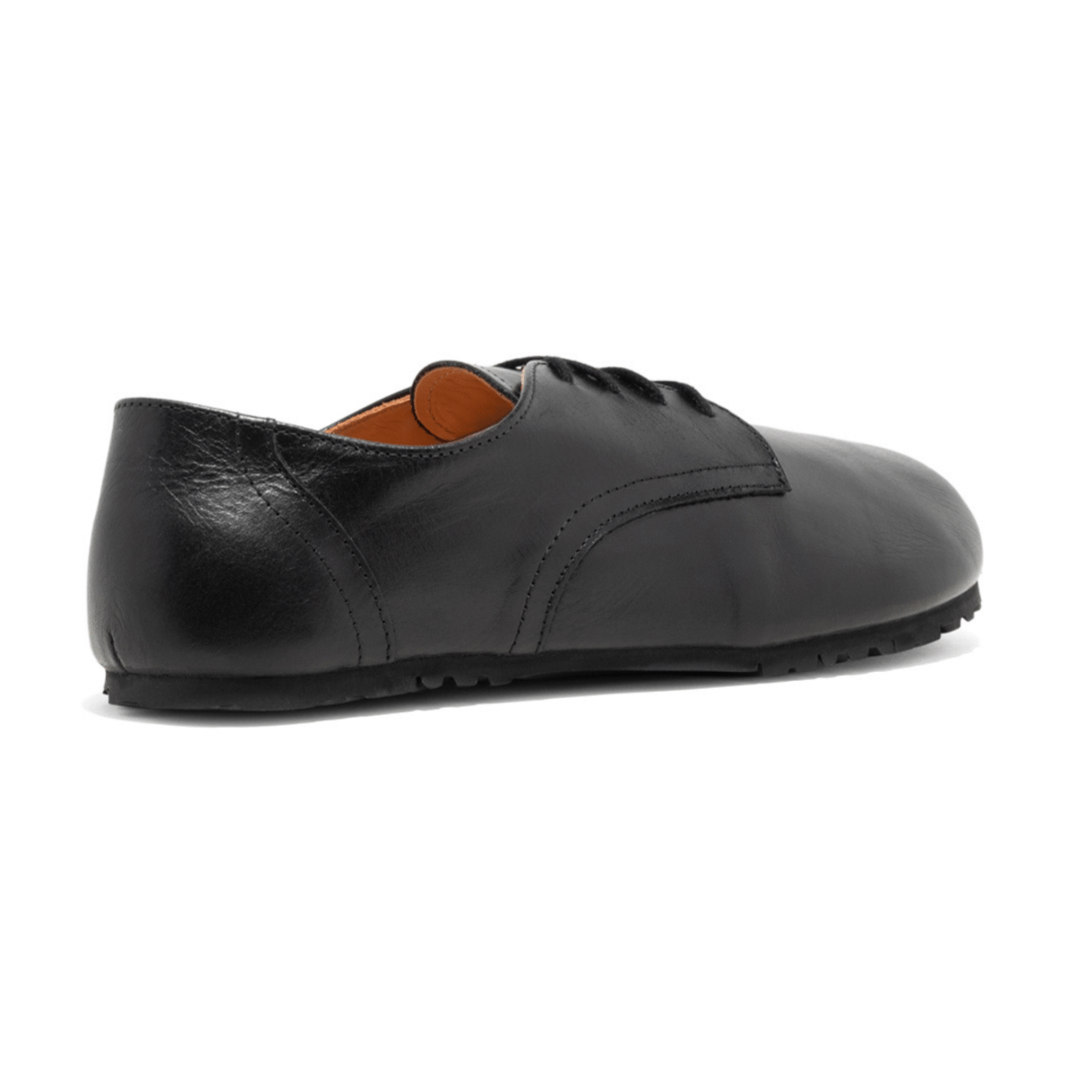No-Nonsense Barefoot Men's S-L Smooth Laced Tar Black