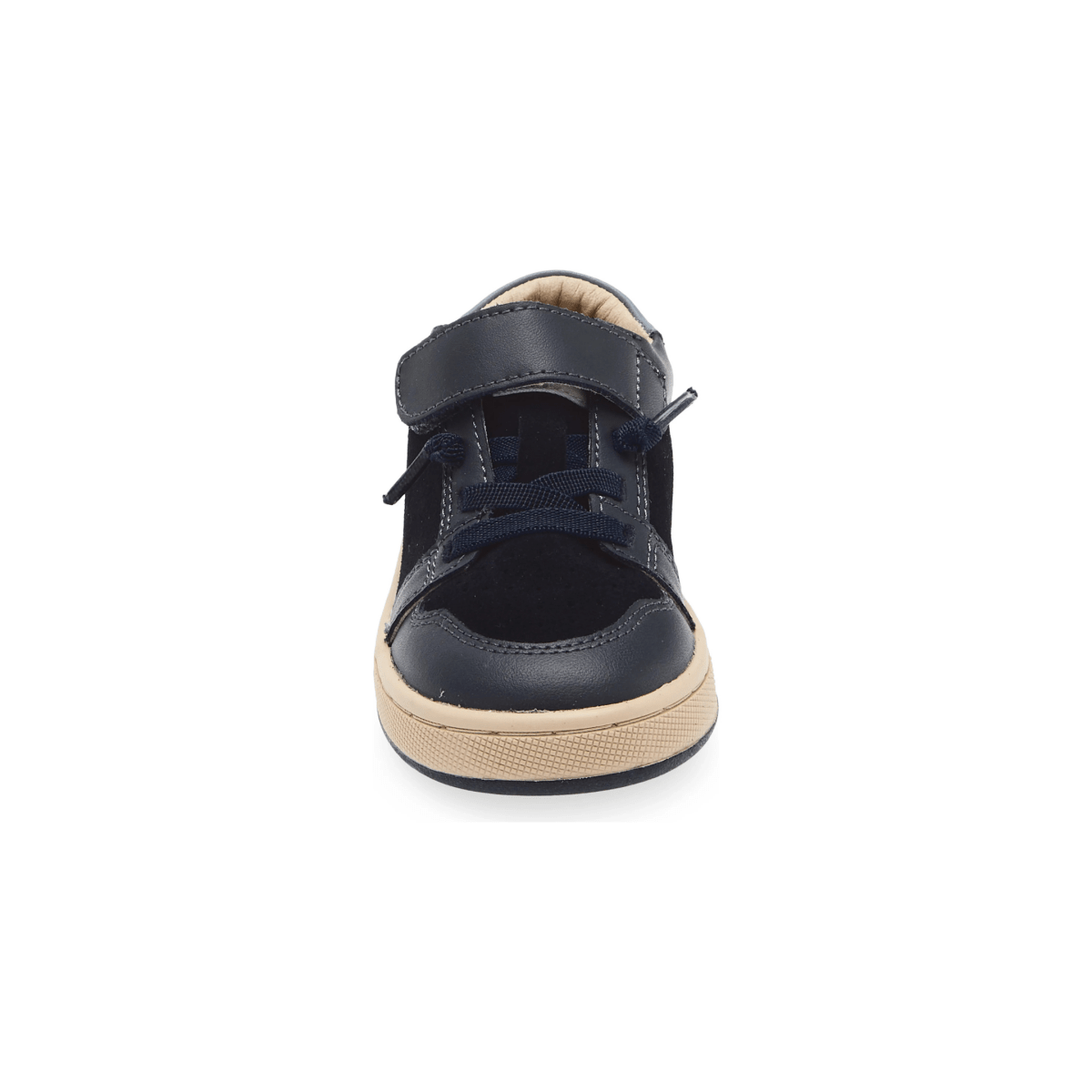 Old Soles Boys City Trainer Navy/Indigo Leather