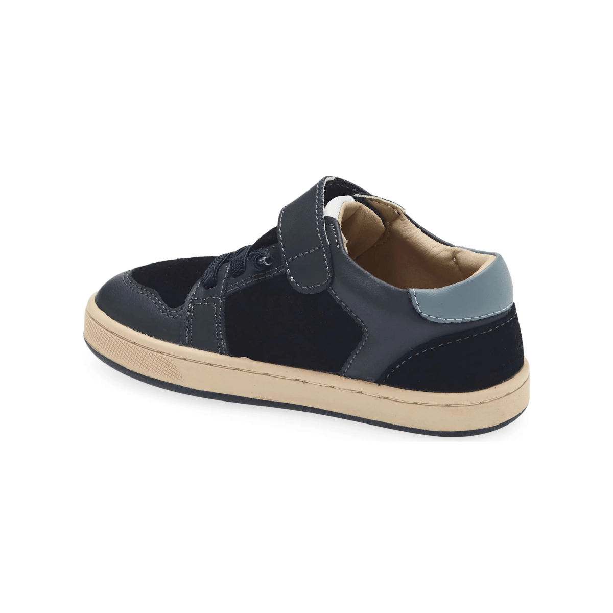 Old Soles Boys City Trainer Navy/Indigo Leather