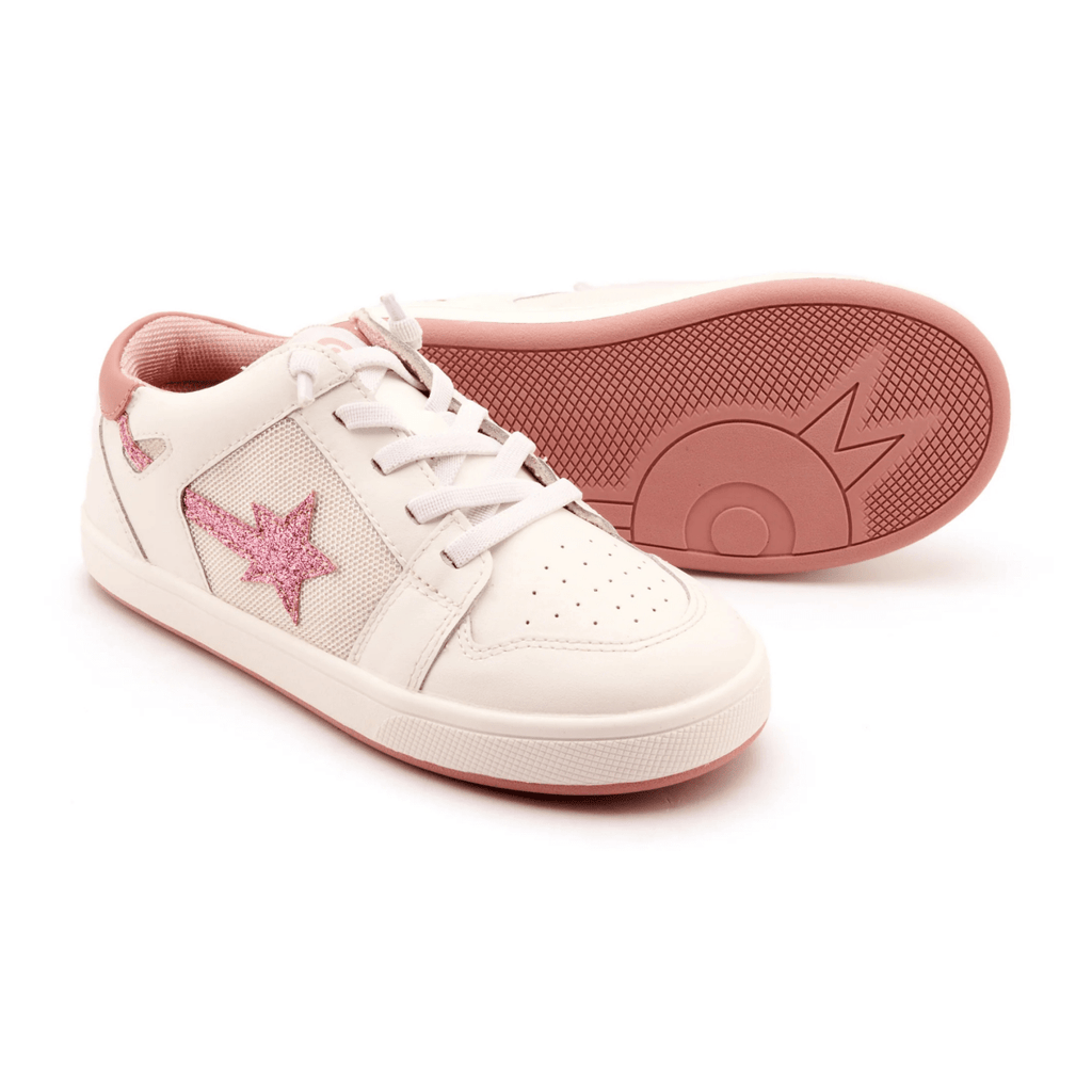 Old Soles Kids Star Runner Snow/Glam Pink/Kiss/Light Pink