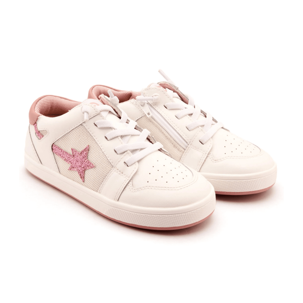 Old Soles Kids Star Runner Snow/Glam Pink/Kiss/Light Pink