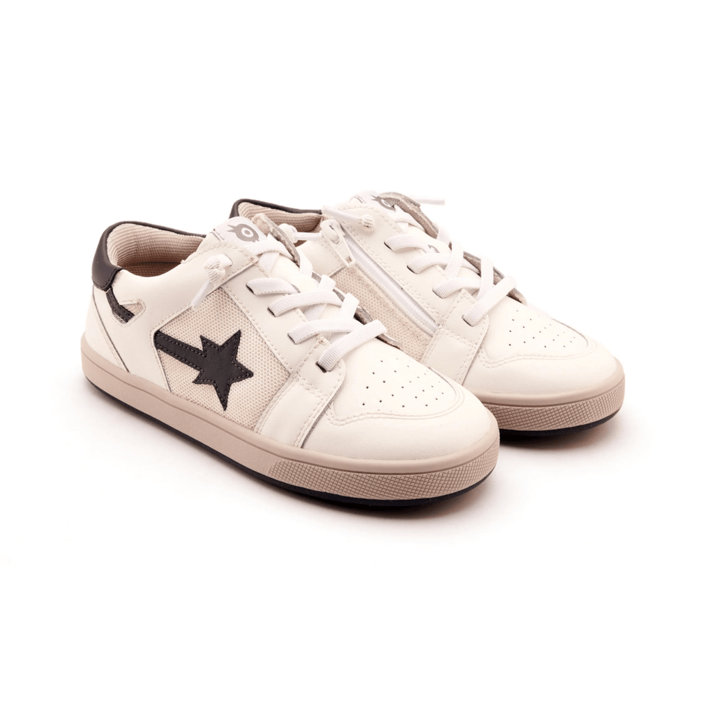 Old Soles Kids Star Runner Snow/Navy/Gris
