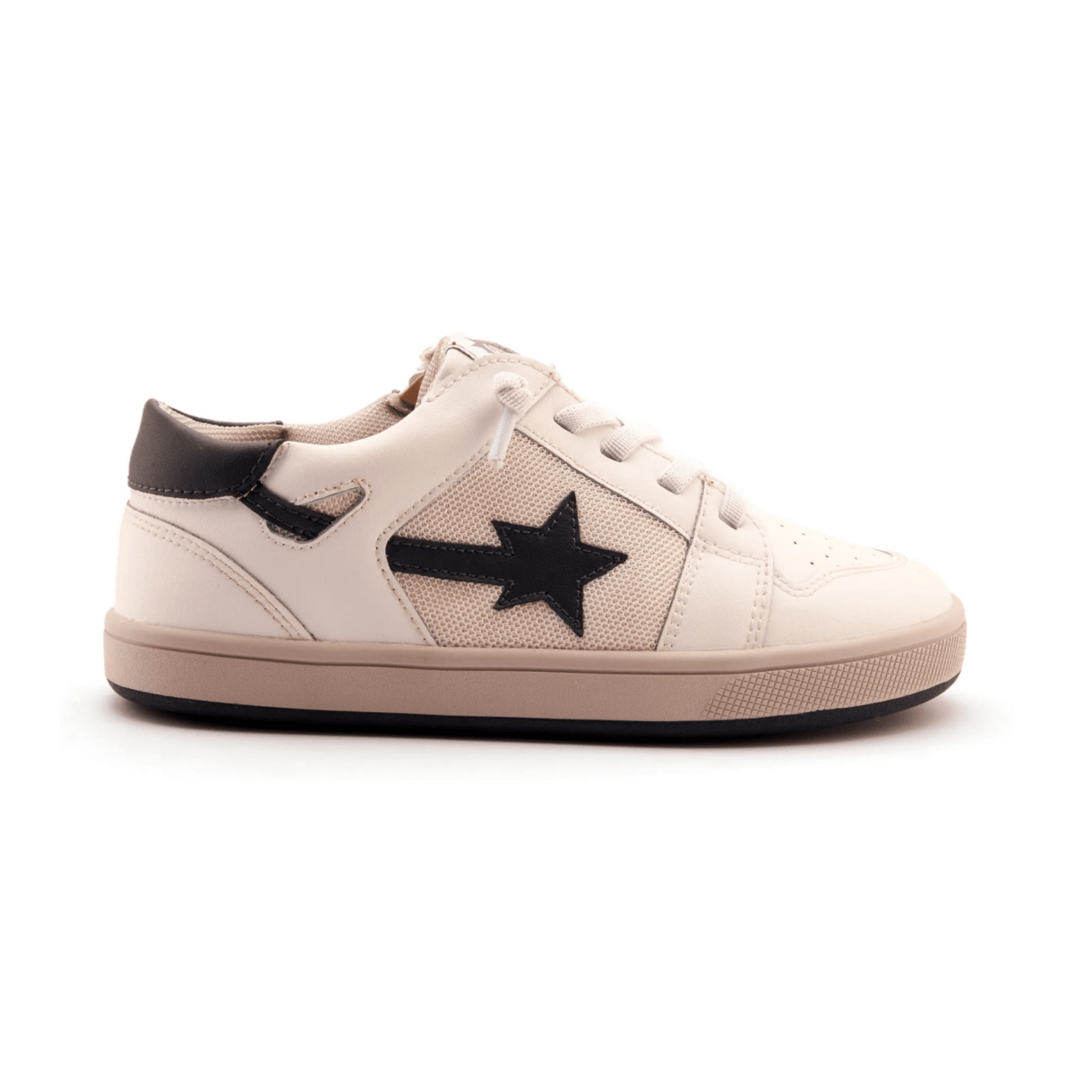Old Soles Kids Star Runner Snow/Navy/Gris