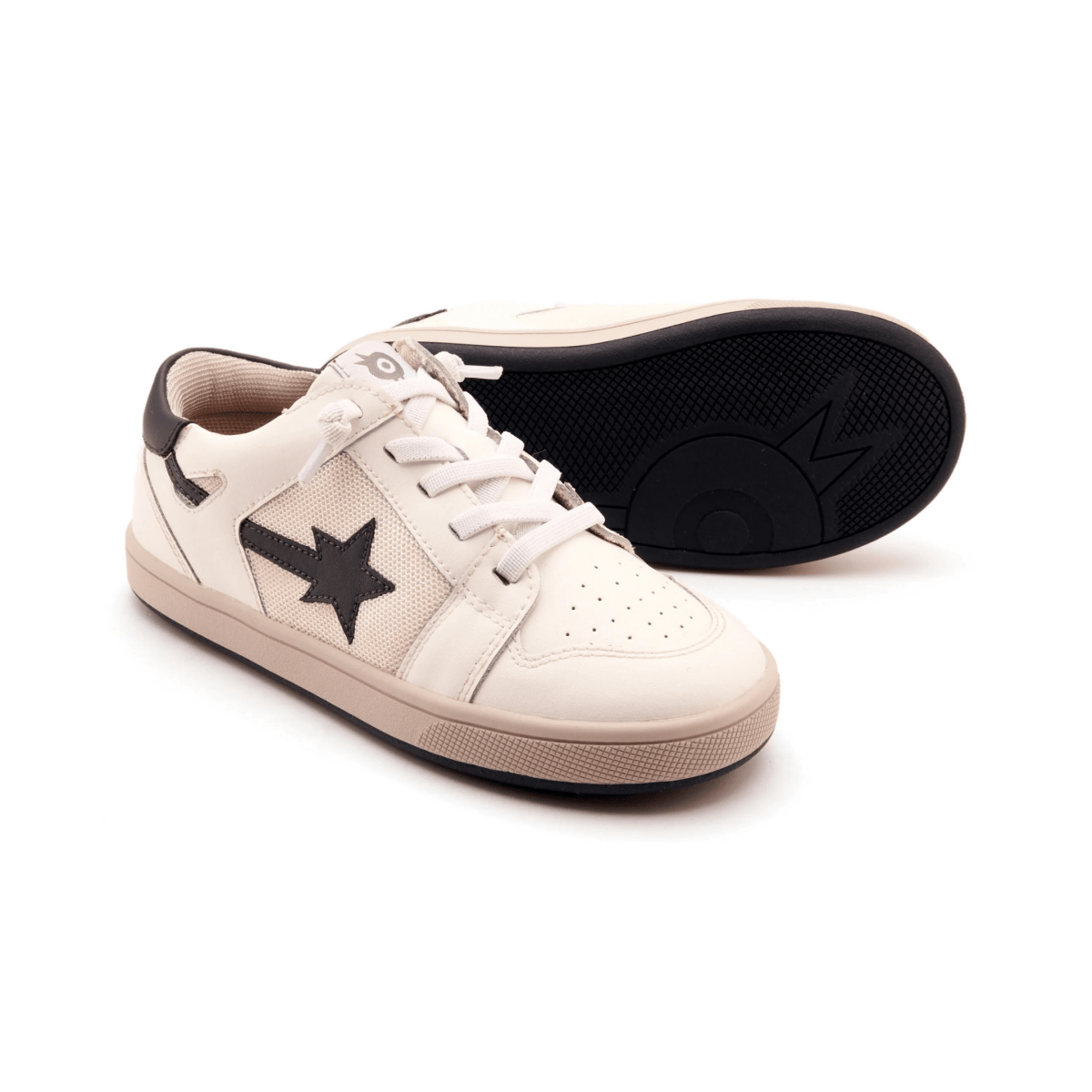 Old Soles Kids Star Runner Snow/Navy/Gris