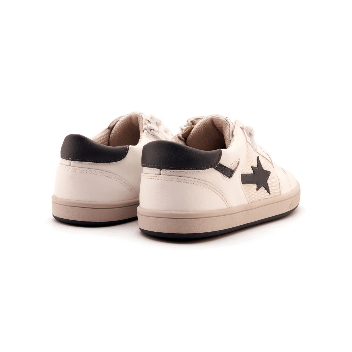 Old Soles Kids Star Runner Snow/Navy/Gris