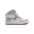 Old Soles Toddlers (Sizes 26-31) 1007 Team Star White/Silver Crackle