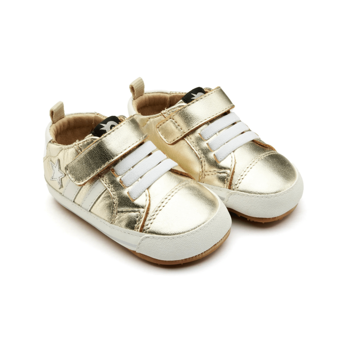 Old Soles Toddlers WOS Baby Gold/Snow/Silver
