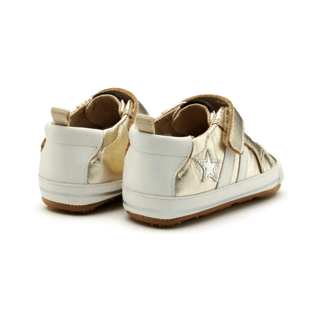Old Soles Toddlers WOS Baby Gold/Snow/Silver