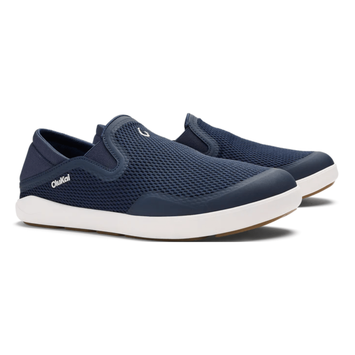 OluKai Men's Moku Slip-On Trench Blue