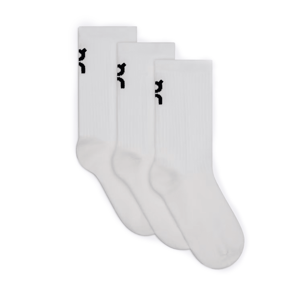 On Running Kids Bloom High 3-Pack Socks White