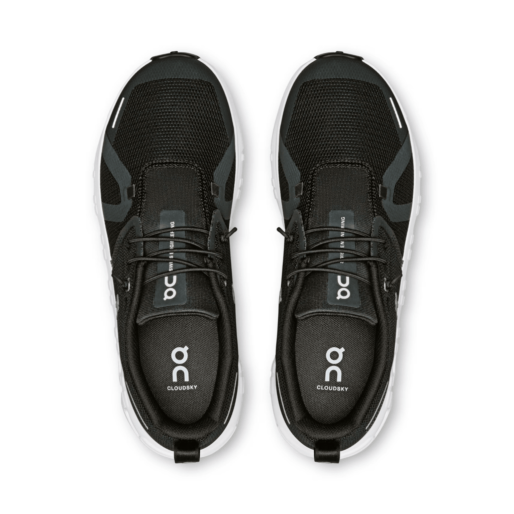 On Running Kids (Grade School) Cloud Sky 2 Black/White