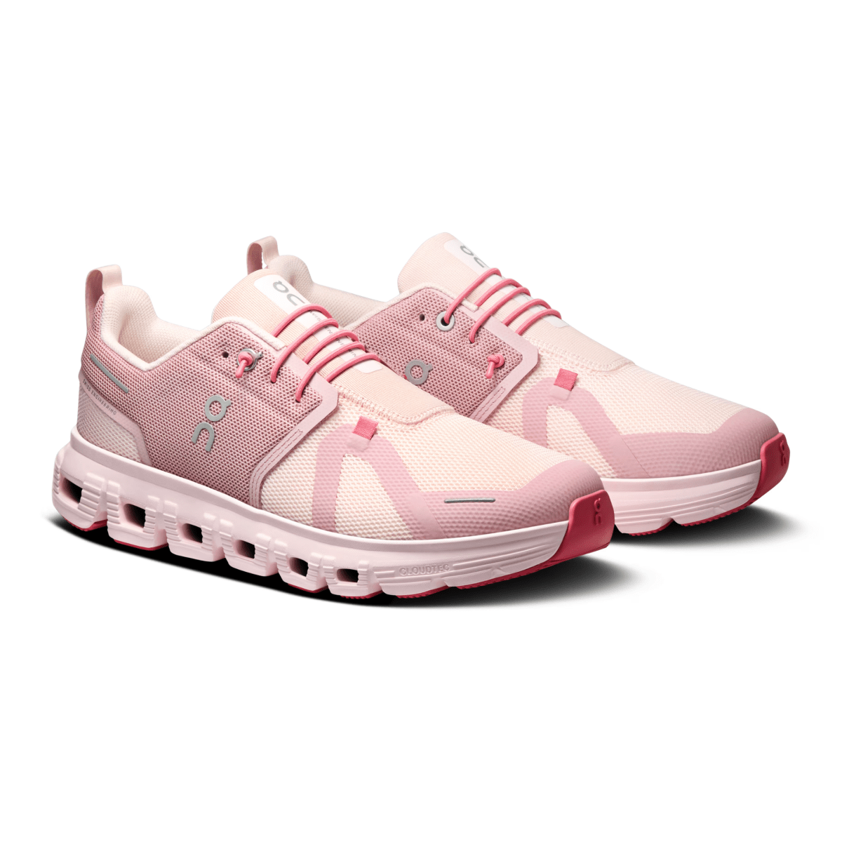 On Running Kids (Grade School) Cloud Sky 2 Zephyr/Camellia Pink