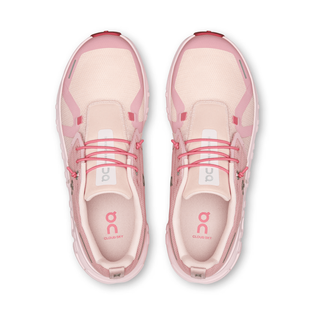 On Running Kids (Grade School) Cloud Sky 2 Zephyr/Camellia Pink