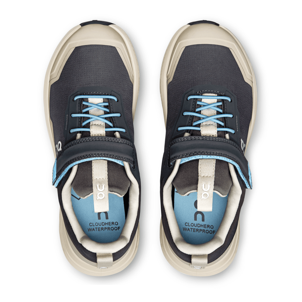 On Running Kids (Preschool) Cloudhero Waterproof Eclipse/Pearl