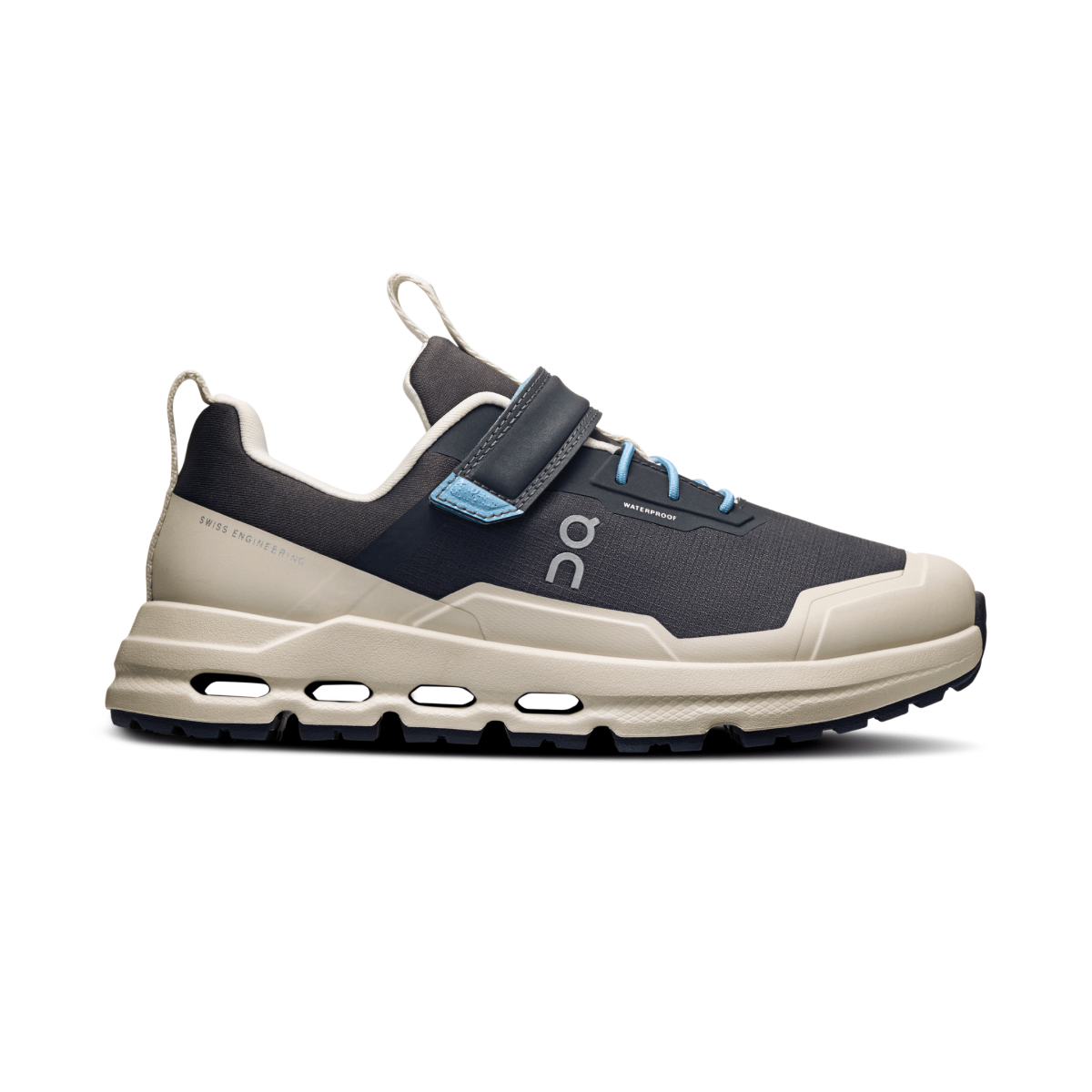 On Running Kids (Preschool) Cloudhero Waterproof Eclipse/Pearl