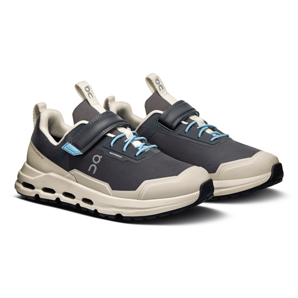 On Running Kids (Preschool) Cloudhero Waterproof Eclipse/Pearl