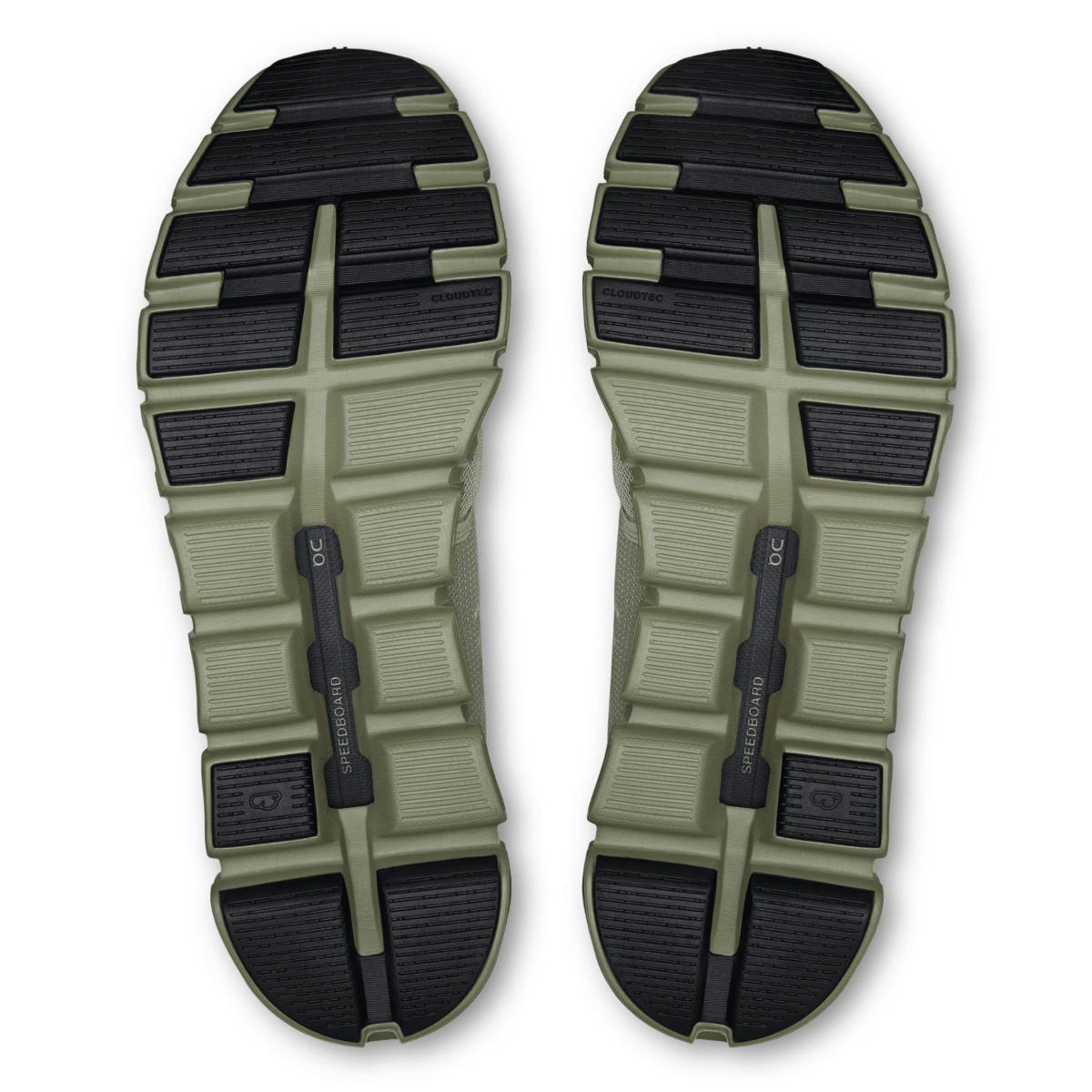 On Running Men's Cloud 6 Brume/Olive Green
