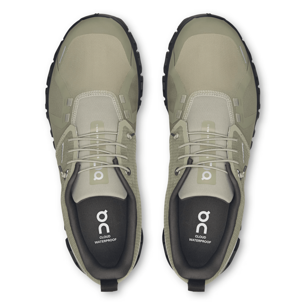 On Running Men's Cloud 6 Waterproof Olive/Espresso