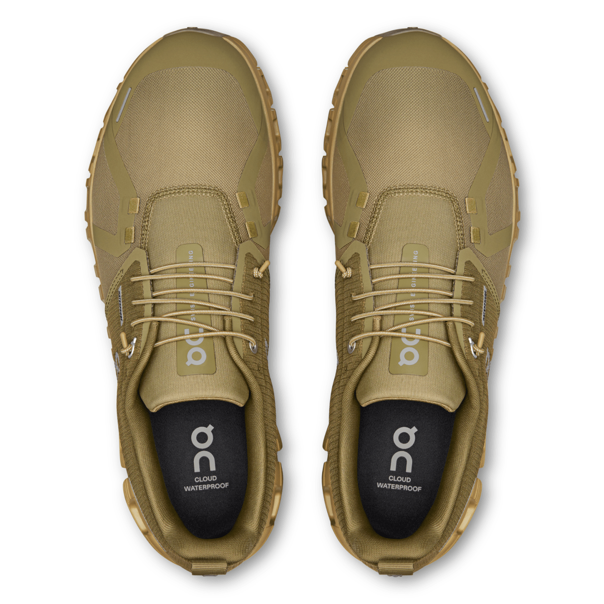 On Running Men's Cloud 6 Waterproof Olive/Safari