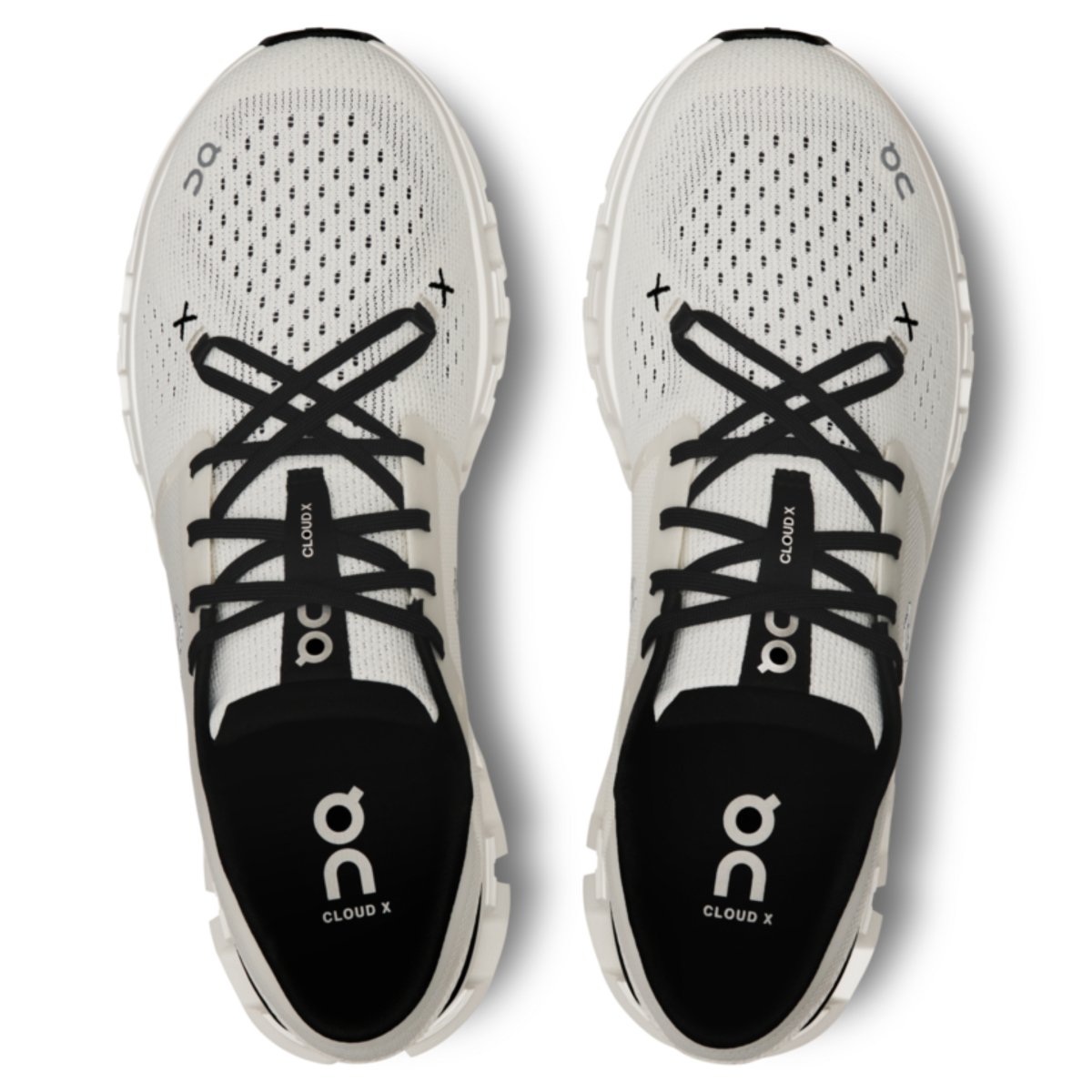 On Running Men's Cloud X 4 Ivory/Black