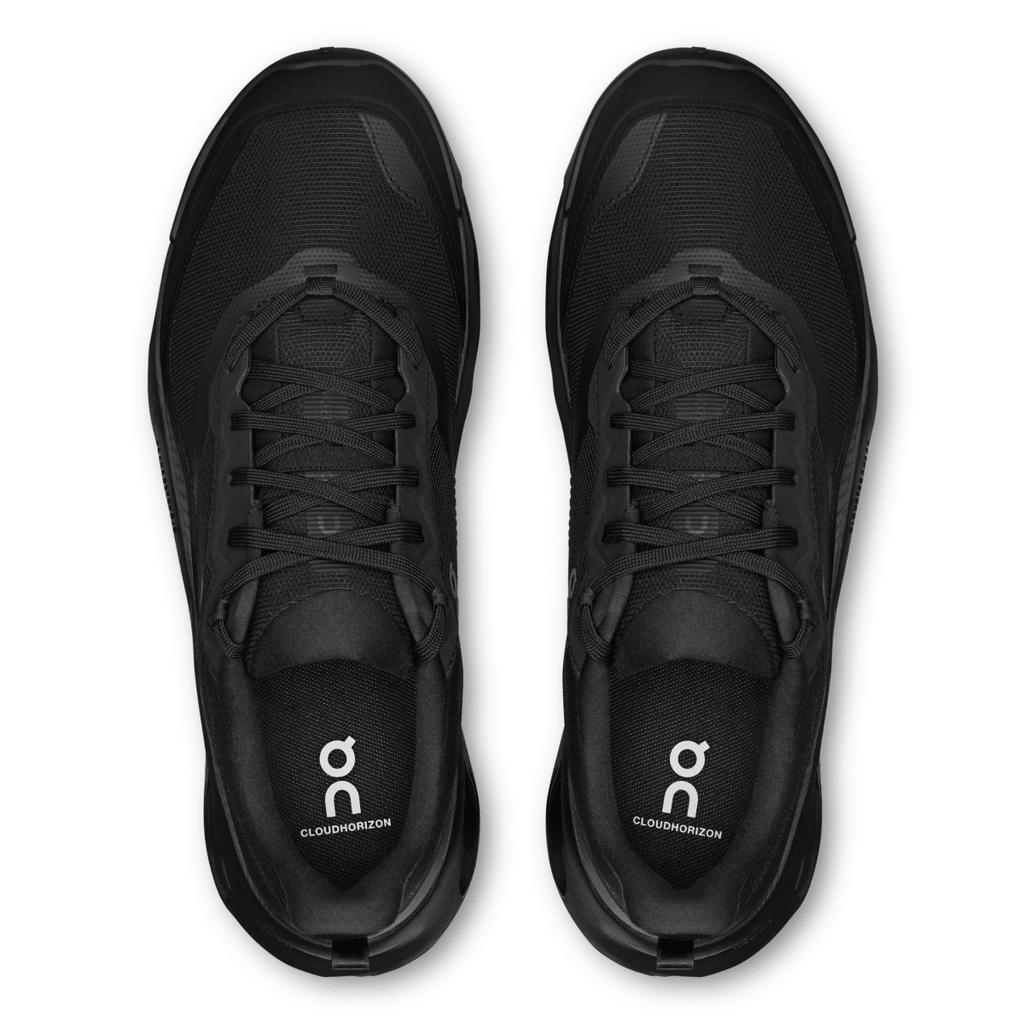 On Running Men's Cloudhorizon 2 Black/Black Waterproof