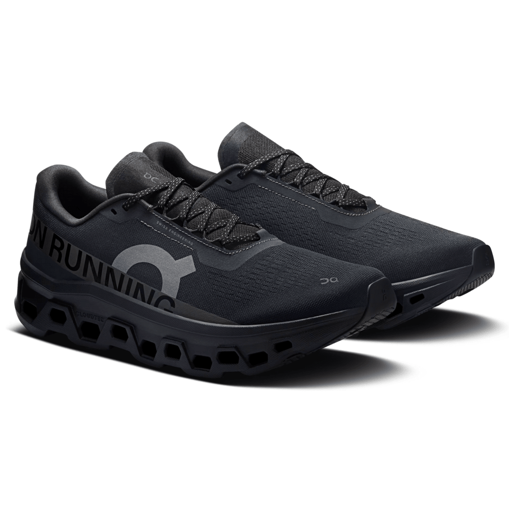 On Running Men's Cloudmonster Black/Black