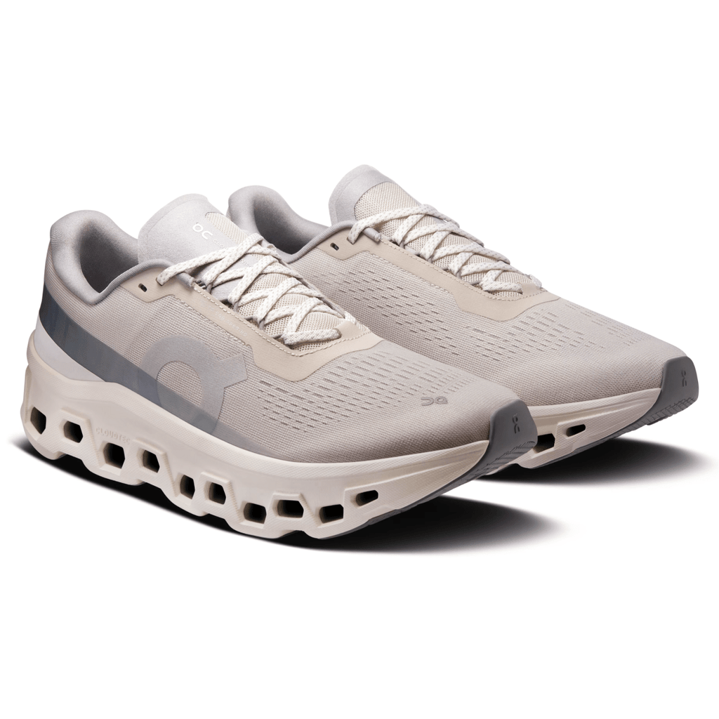 On Running Men's Cloudmonster Pearl/Ivory
