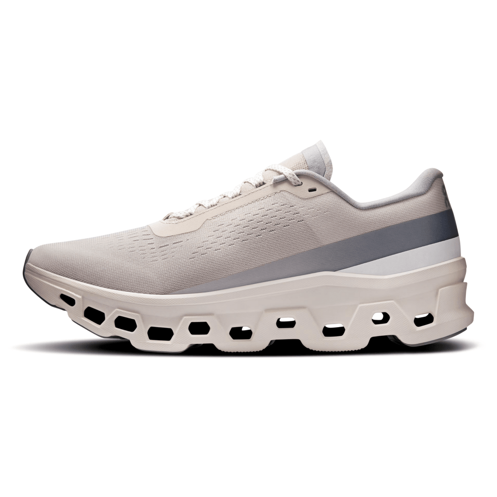 On Running Men's Cloudmonster Pearl/Ivory