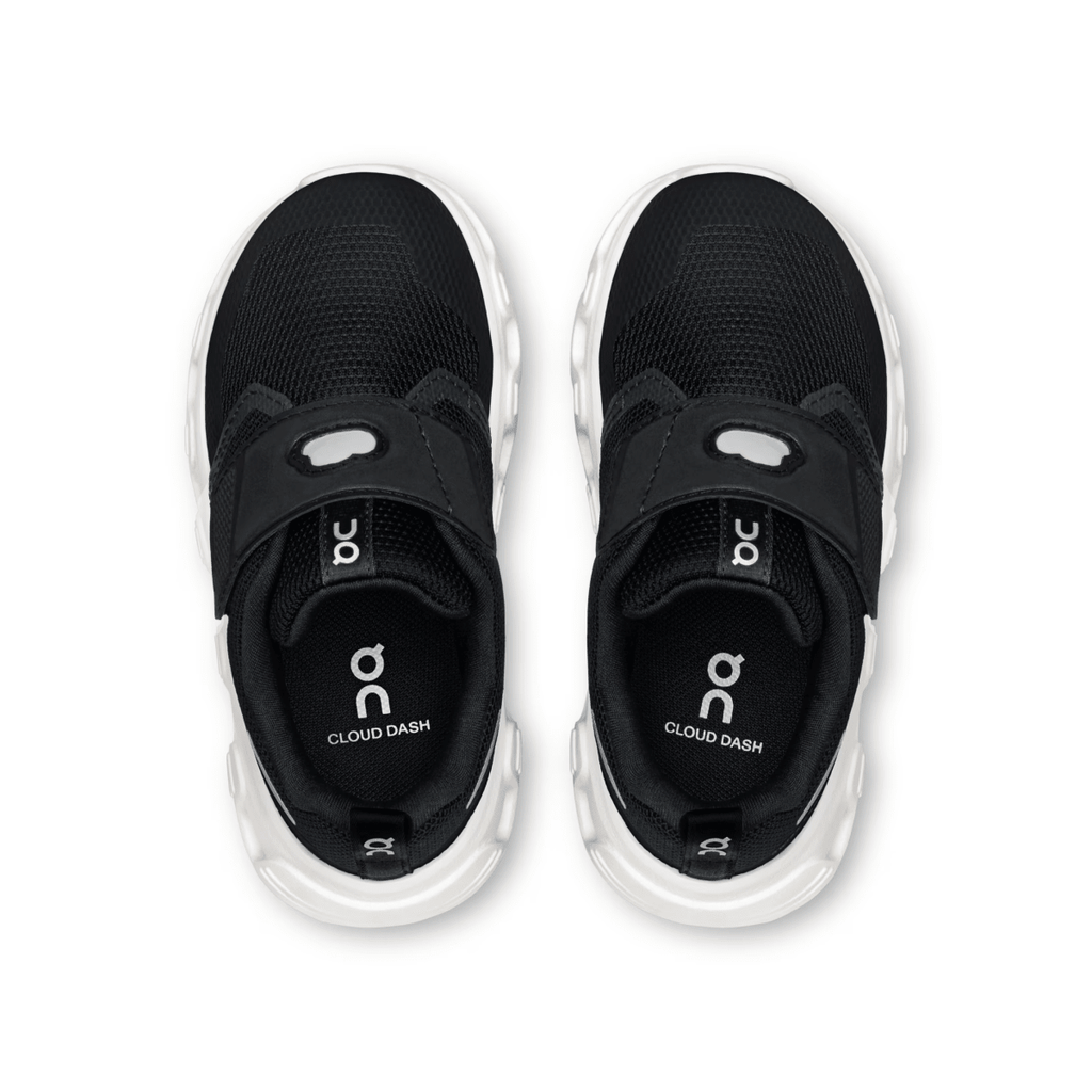 On Running Toddlers Cloud Dash Black/White