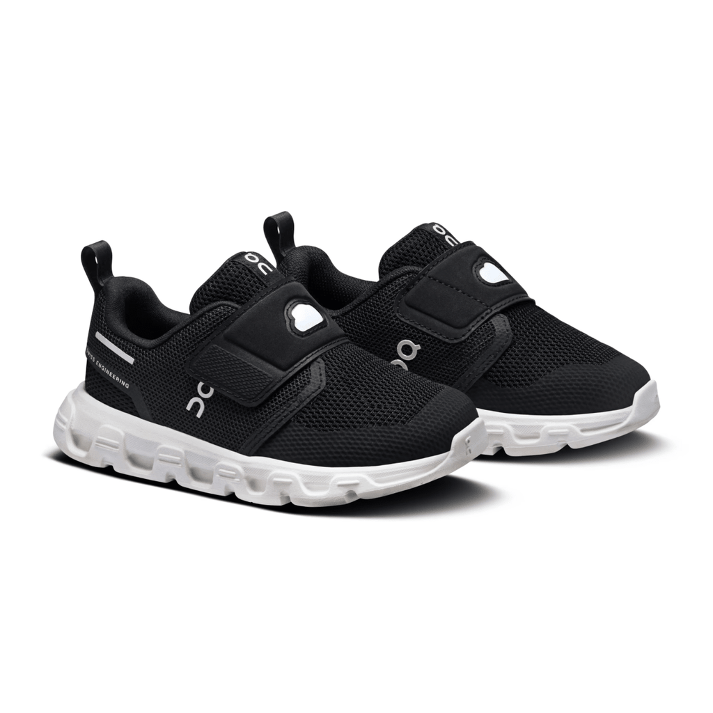 On Running Toddlers Cloud Dash Black/White