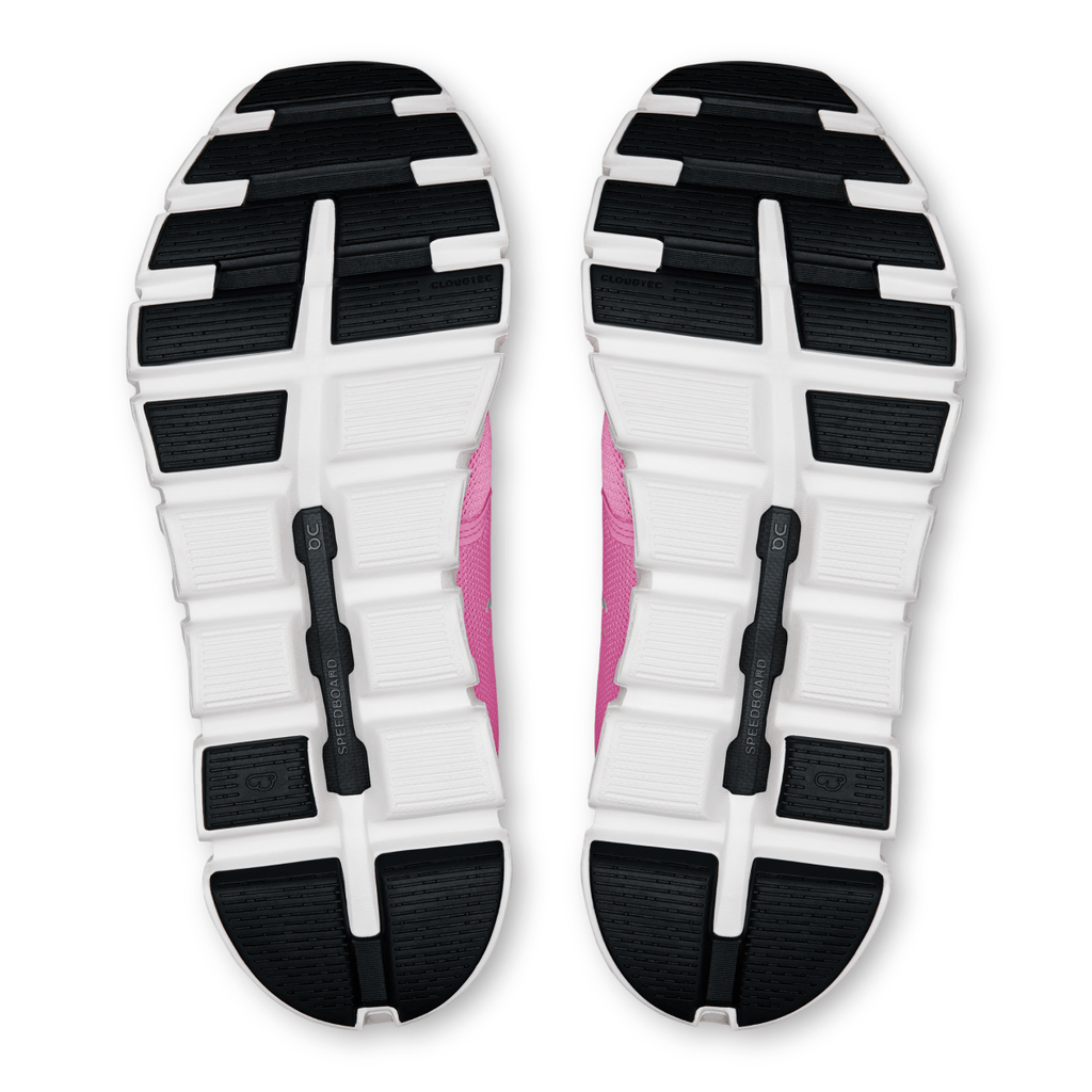 On Running Women's Cloud 6 Raspberry/White