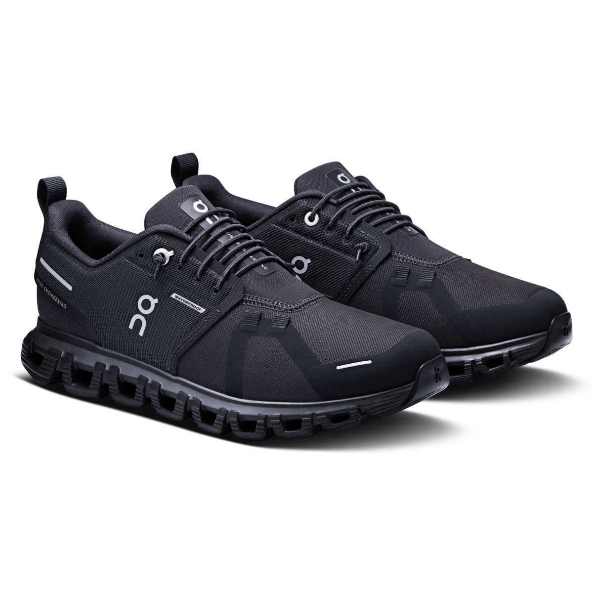 On Running Women's Cloud 6 Waterproof Black/Black