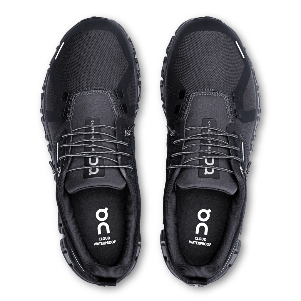On Running Women's Cloud 6 Waterproof Black/Black