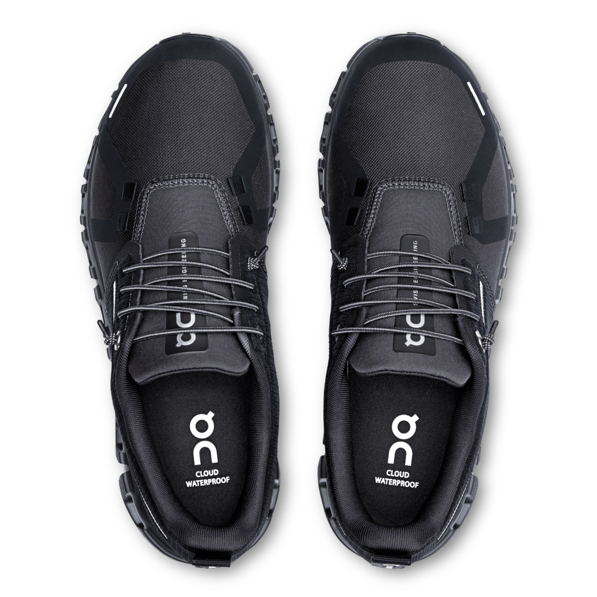 On Running Women's Cloud 6 Waterproof Black/Black
