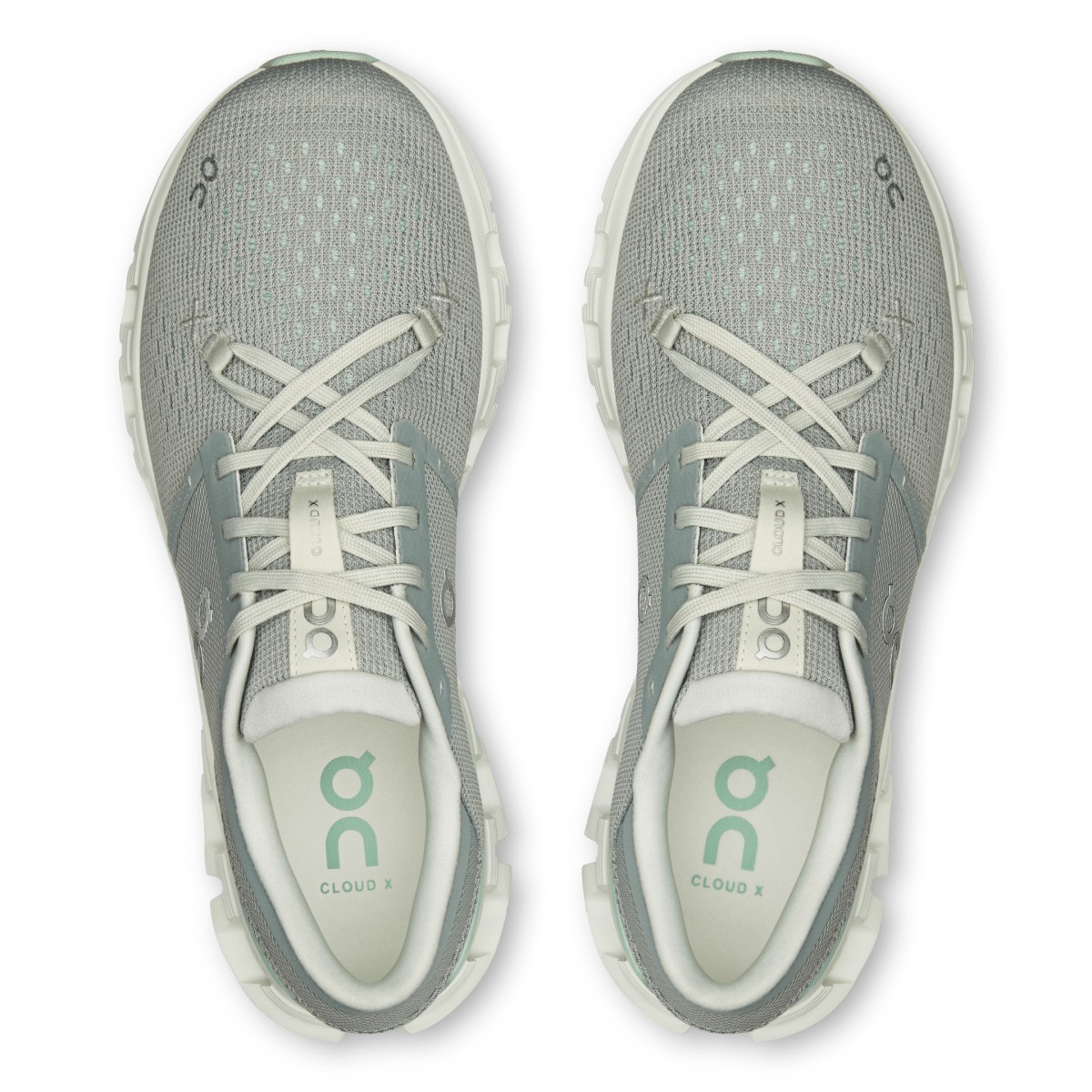 On Running Women's Cloud X 4 Tin/Iceberg