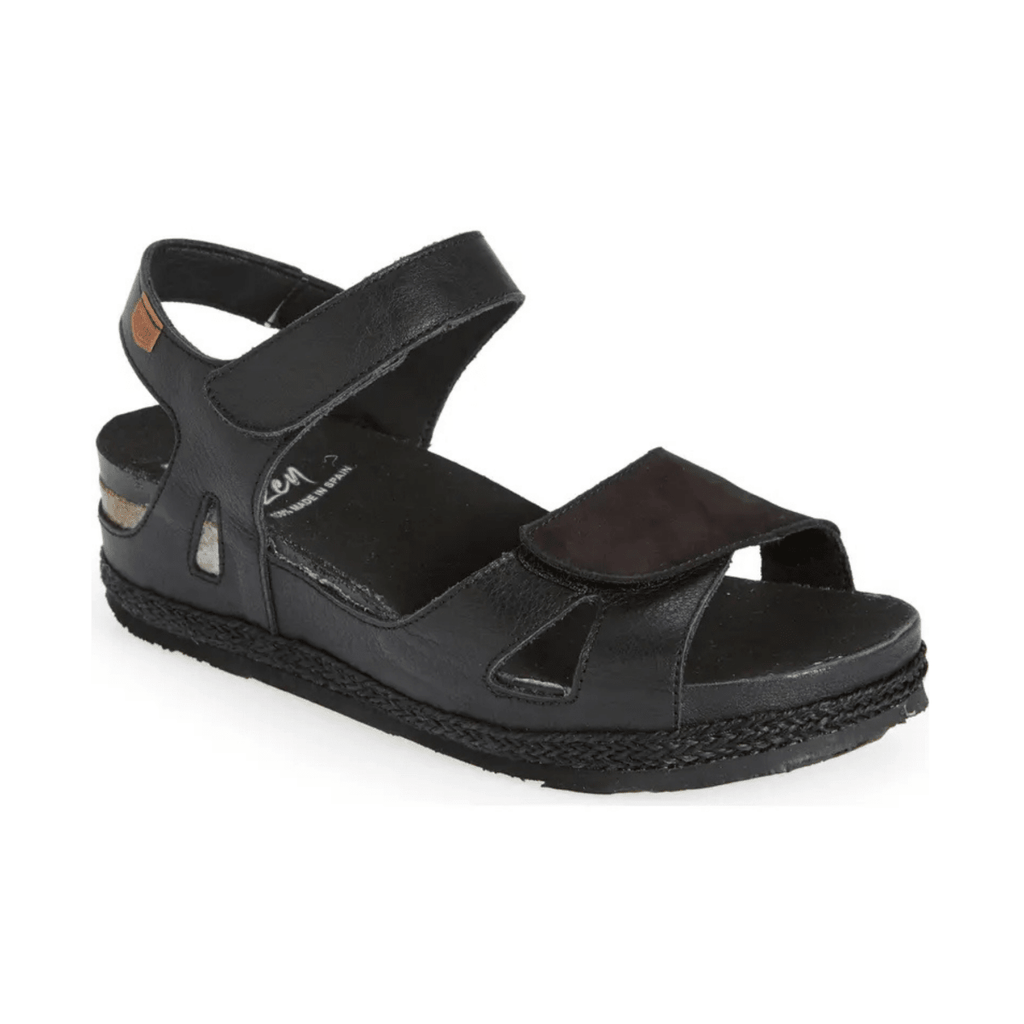 OnFoot Women's Cynara-255 Black Nubuck
