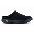 OOFOS Men's OOcoozie Sport Mule Black Mesh