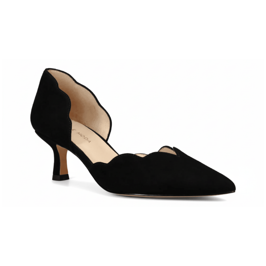 Pelle Moda Women's Keala Black Kidsuede
