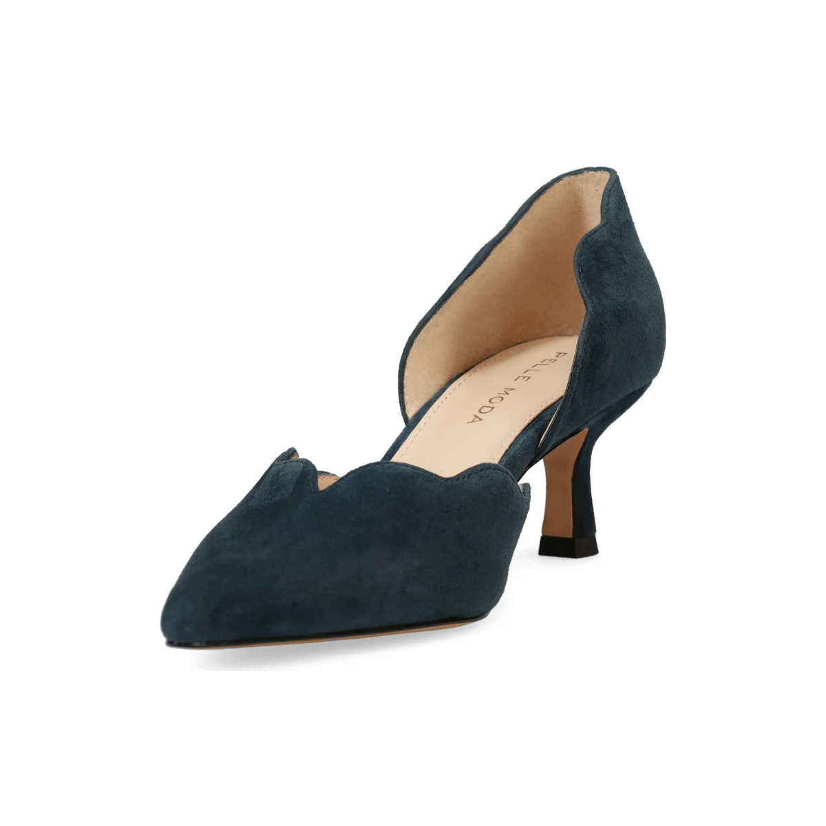 Pelle Moda Women's Keala Midnight Kidsuede