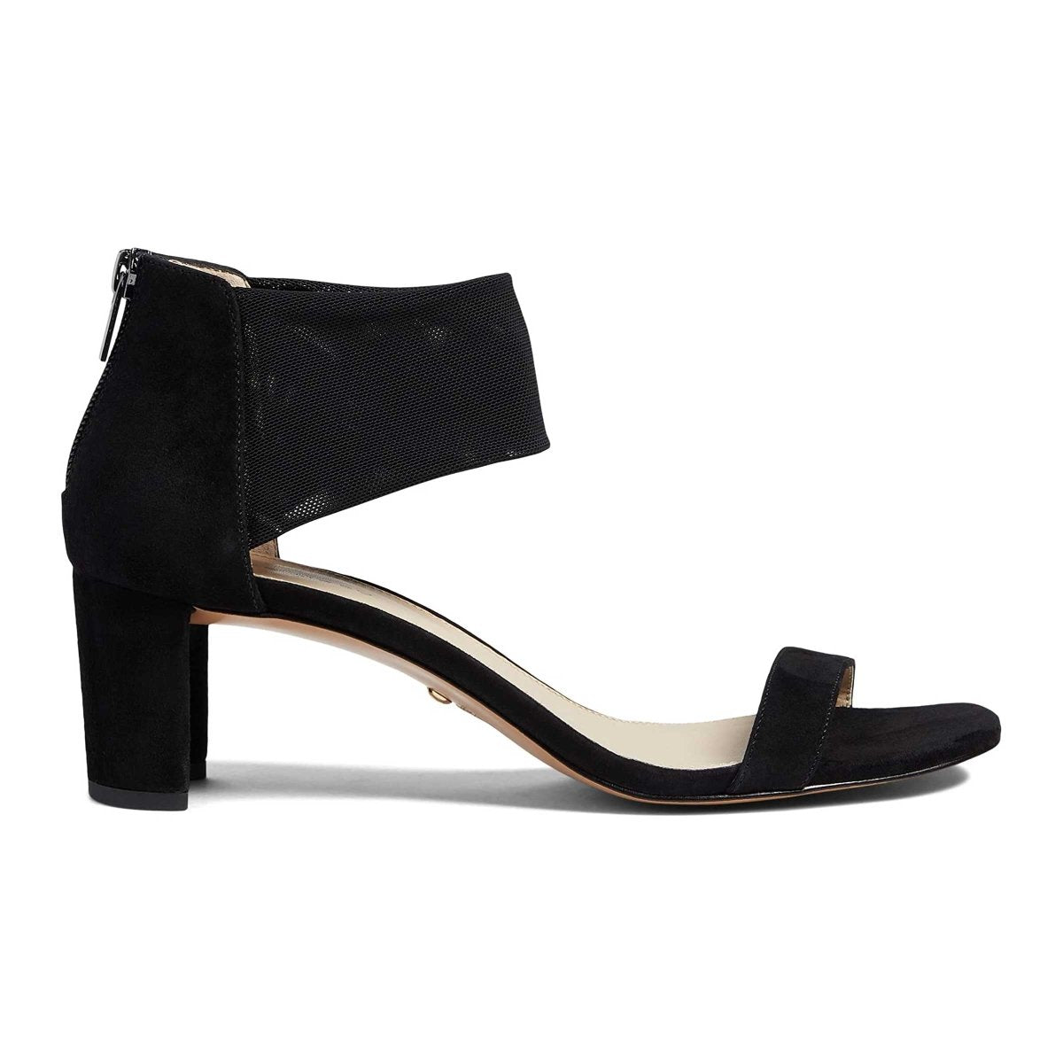 Pelle Moda Women's Mint Black Suede