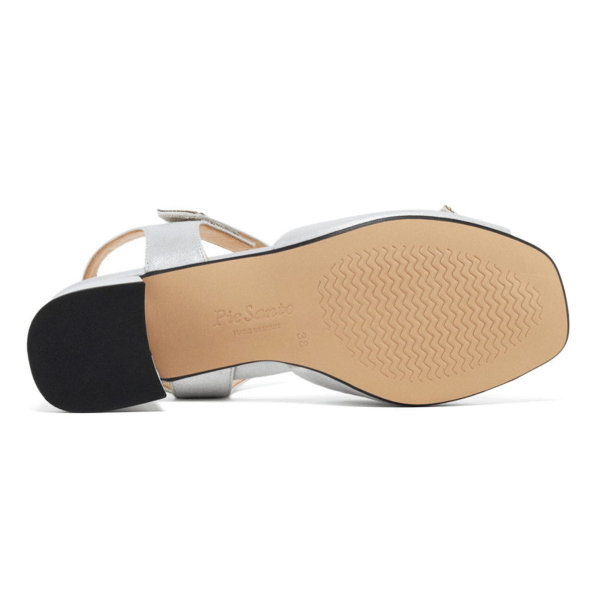 PieSanto Women's 230288 Pearl Silver Leather