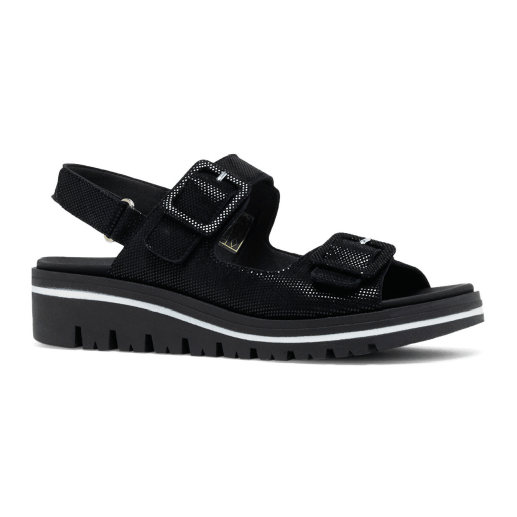 PieSanto Women's 230825 Black Dallas Leather