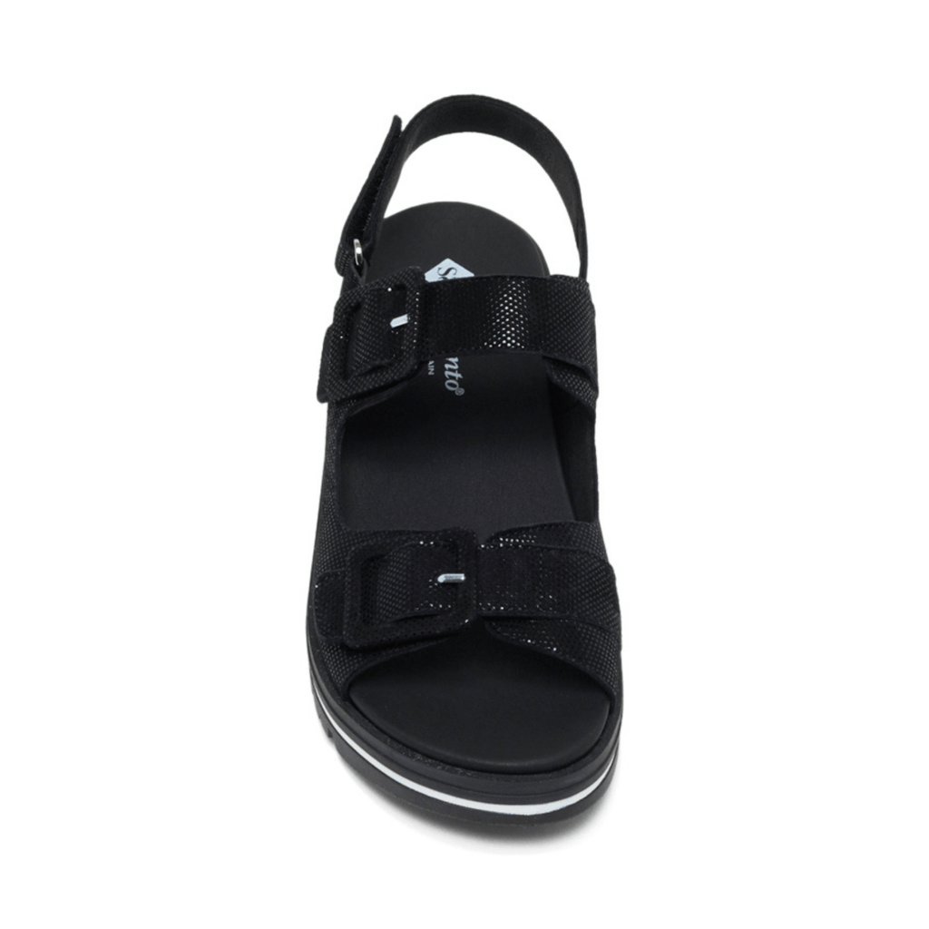 PieSanto Women's 230825 Black Dallas Leather
