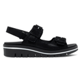PieSanto Women's 230825 Black Dallas Leather