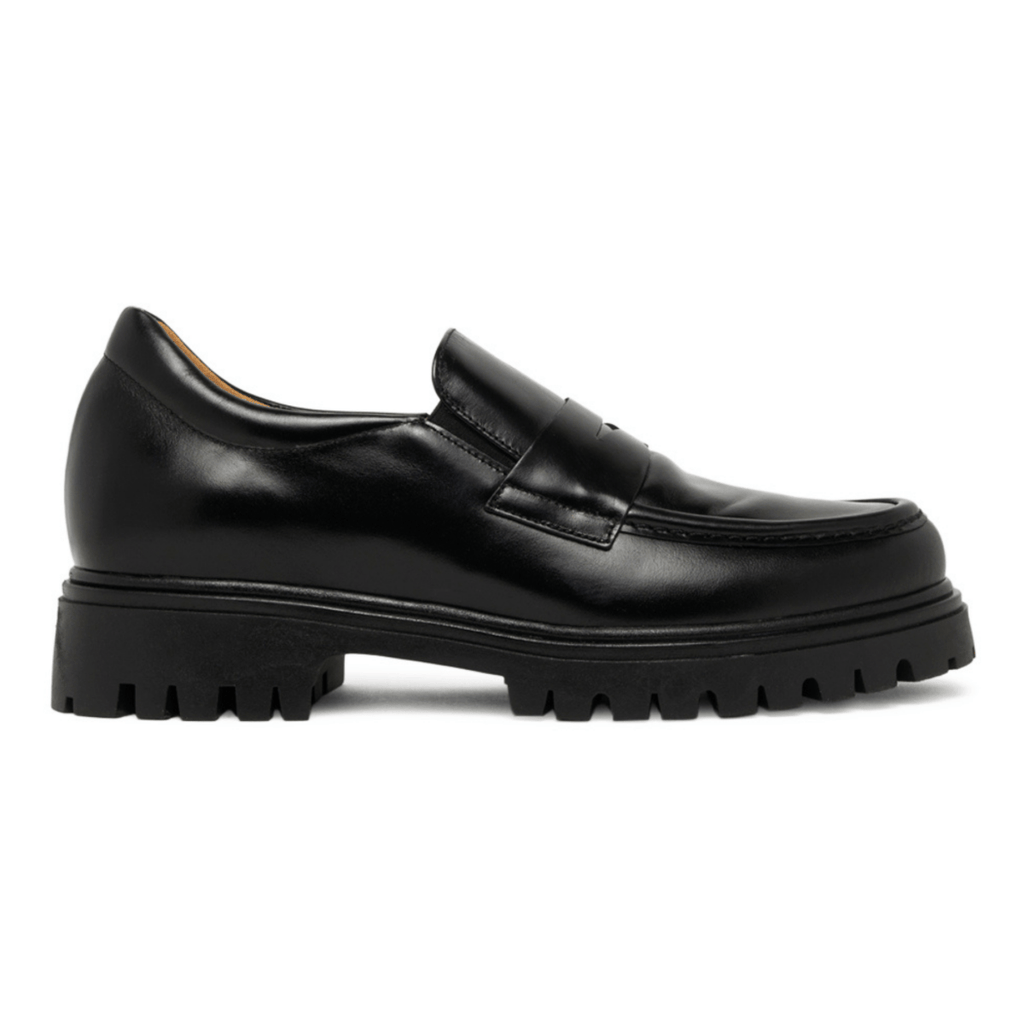PieSanto Women's 235629 Black Calf Leather