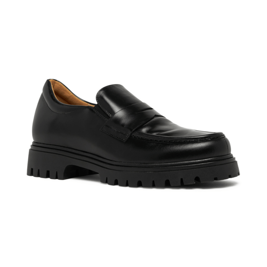 PieSanto Women's 235629 Black Calf Leather